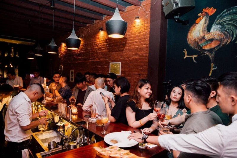 Pub rượu ở Hà Nội