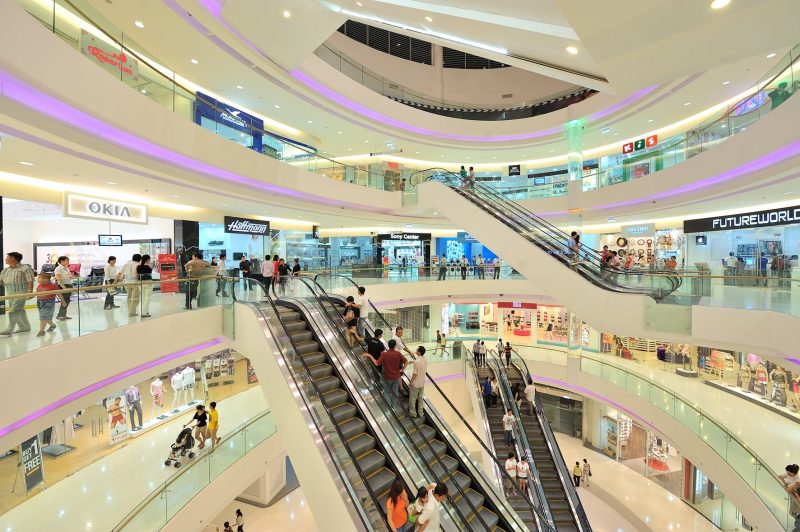 trung tâm thương mại mua sắm ở Sài Gòn