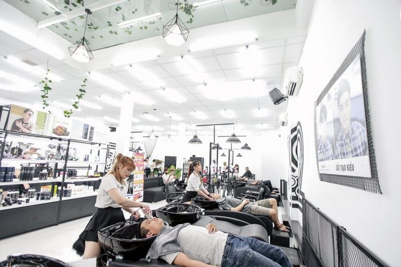 những tiệm cắt tóc nam đẹp ở Sài Gòn