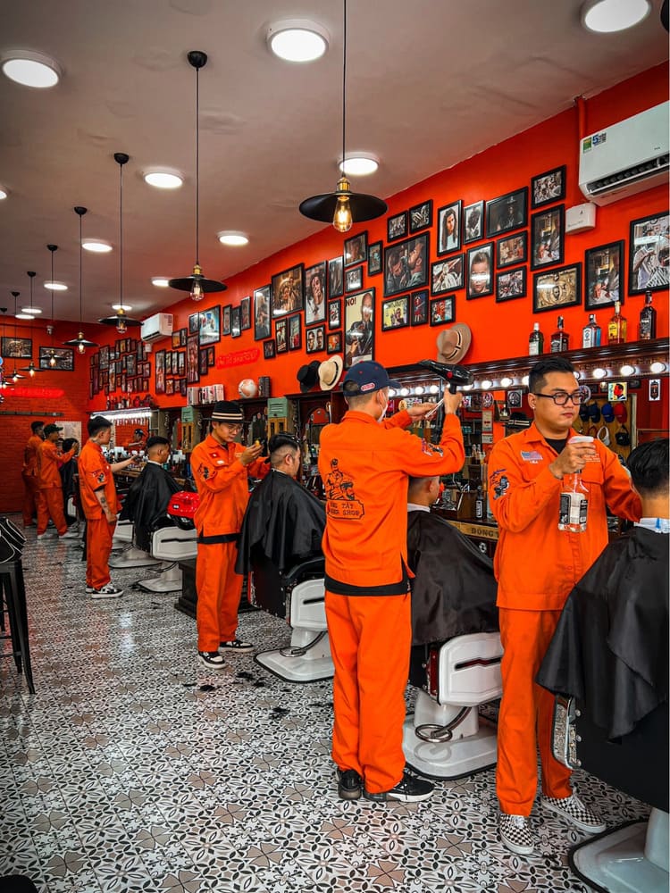 những tiệm cắt tóc nam đẹp ở Sài Gòn