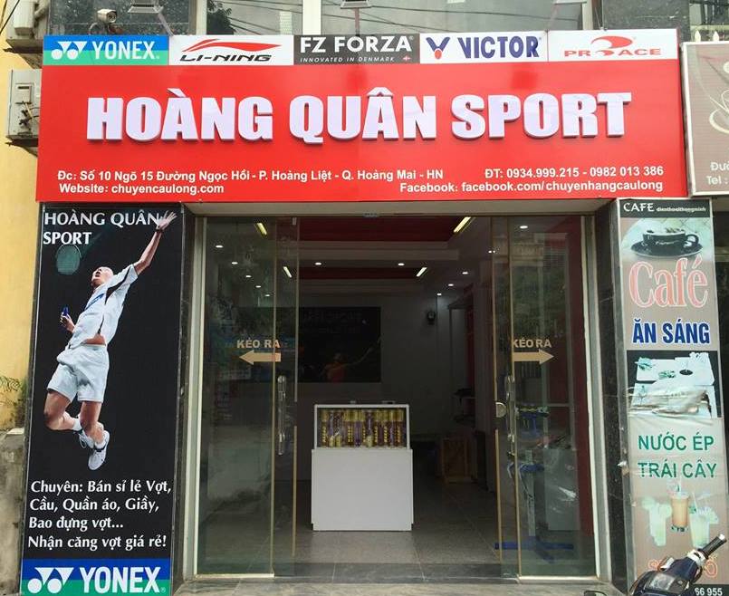 cửa hàng bán bóng chuyền ở Hà Nội