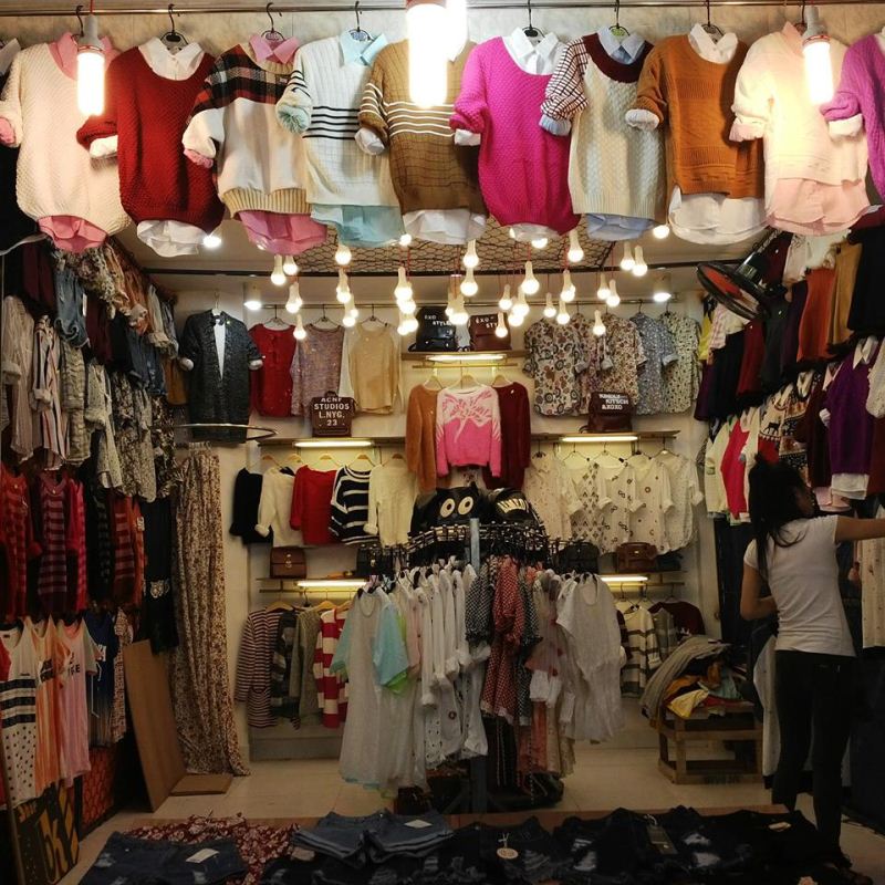 chợ quần áo giá rẻ Sài Gòn