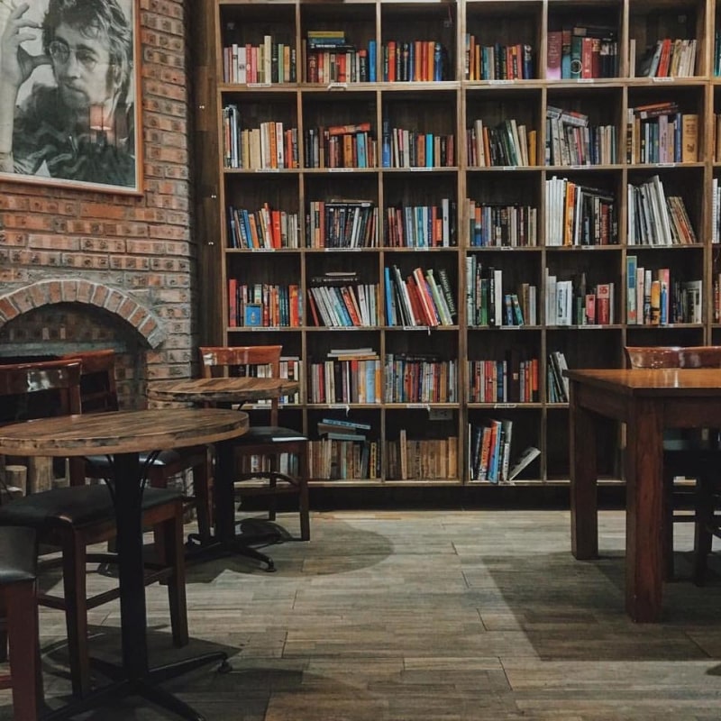 quán cafe sách ở hà nội
