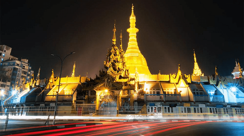 chùa Botataung Myanmar