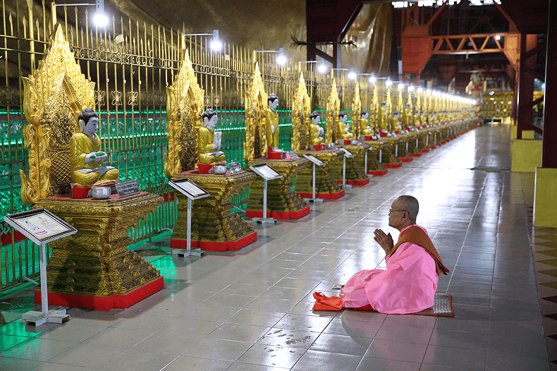 Chùa Phật Chaukhtatgyi Myanmar