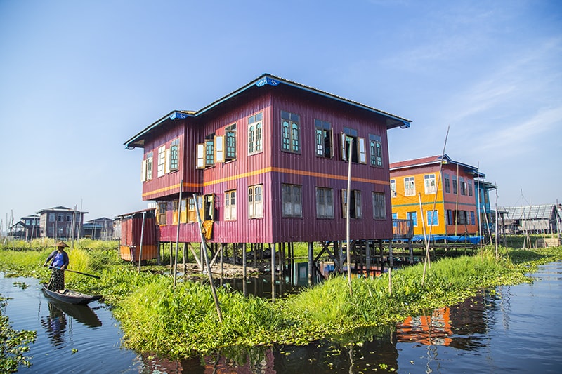 du lịch hồ inle myanmar