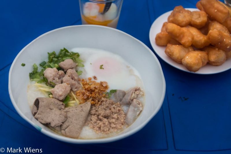 món ăn sáng ở bangkok