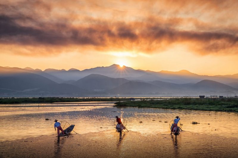 du lịch hồ inle myanmar