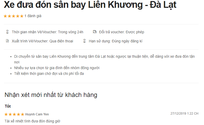 Review của du khách