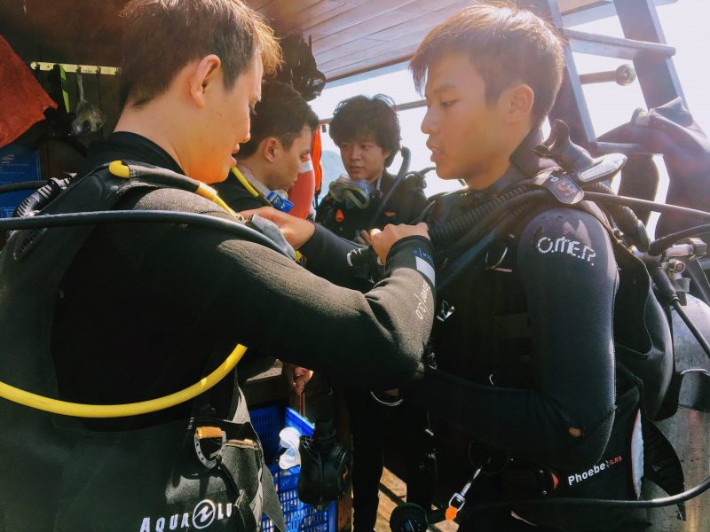 học lặn ở Phú Quốc