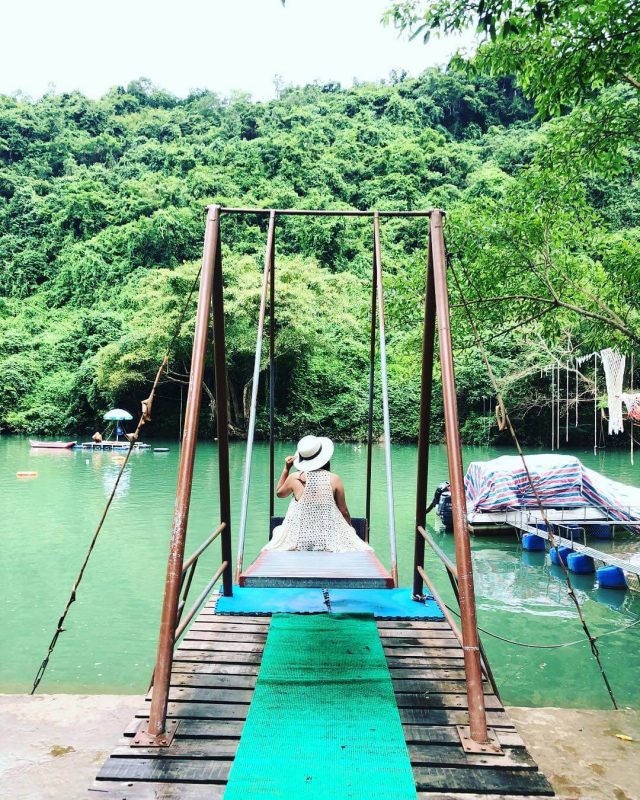 Zipline sông Chày Vui chơi giải trí ở Quảng Bình