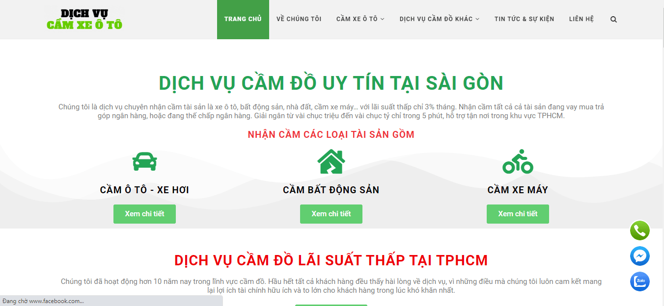 dịch vụ cầm đồ sài gòn