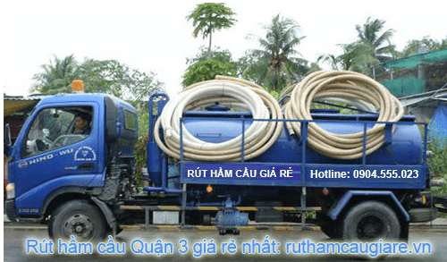 dịch vụ hút hầm cầu sài gòn uy tín