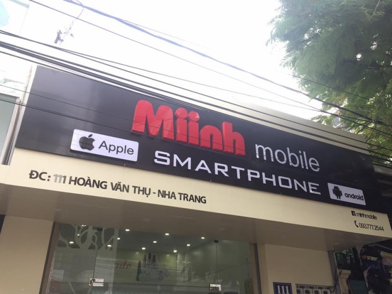 Cửa hàng iphone uy tín Nha Trang
