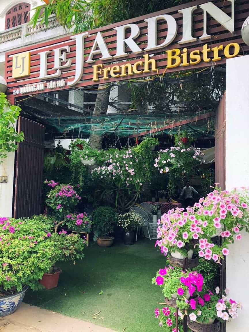 nhà hàng pháp ở Hà Nội