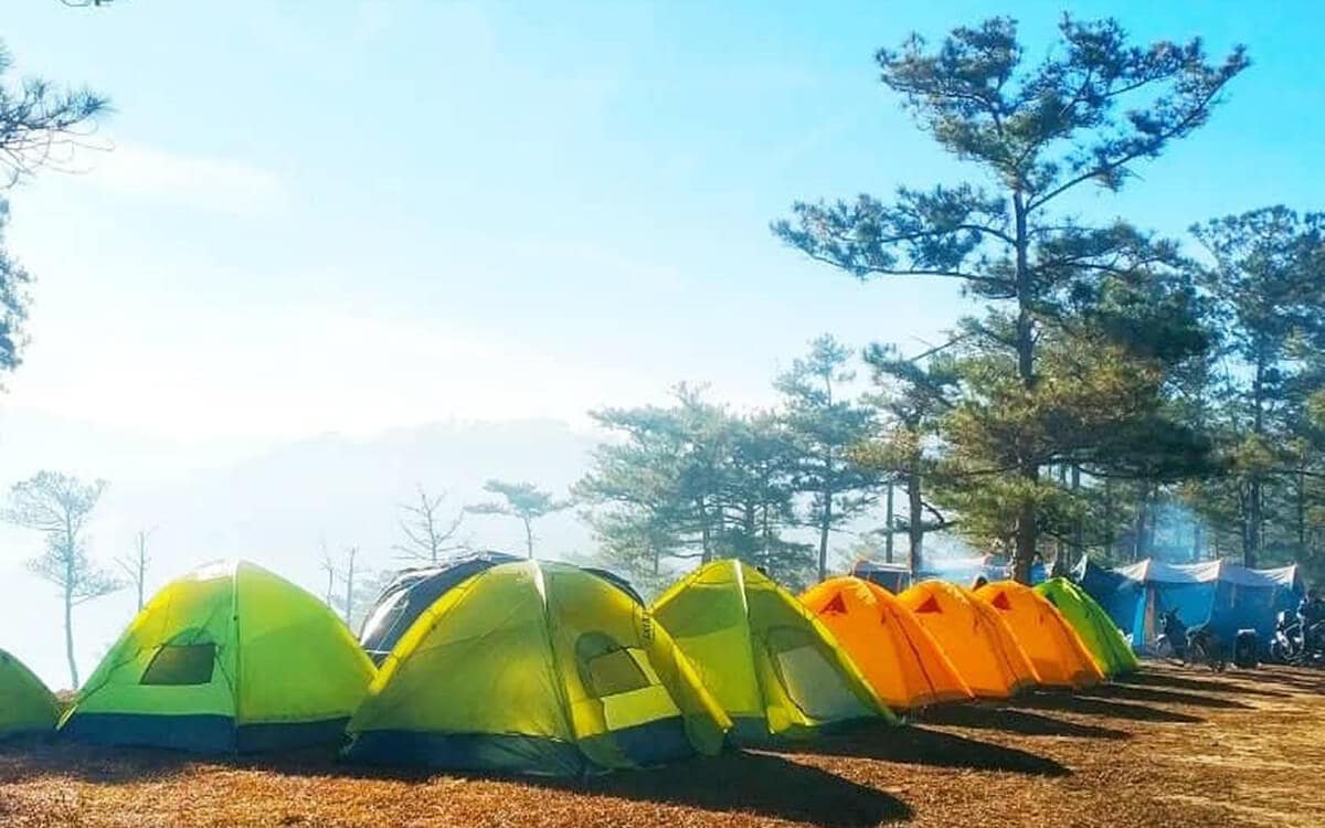 địa điểm cắm trại Đà Lạt